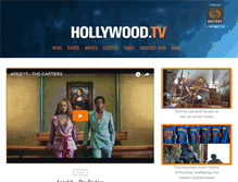 Tablet Screenshot of hollywood.tv